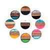 Resin & Walnut Wood Pendants RESI-T057-35M-1