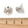 Tibetan Style Alloy Bead Caps TIBE-P003-73AS-2