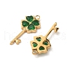 304 Stainless Steel Rhinestone Pendants STAS-V015-11G-2