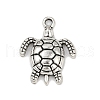 Tibetan Style Alloy Pendants PALLOY-V008-01A-AS-1