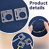 Olycraft 20Pcs Acrylic Floss Bobbin TOOL-OC0001-92E-4