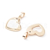 Rack Plating Brass Pendants KK-A183-23G-2