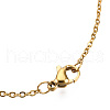 201 Stainless Steel Pendant Necklaces NJEW-S105-JN605-45-2-3