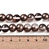 Baking Painted Transparent Glass Beads Strands DGLA-N011-10mm-09-4
