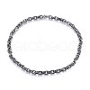 304 Stainless Steel Cable Chain Necklaces NJEW-H493-18AS-1