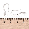 925 Sterling Silver Hoop Earrings Findings STER-B004-14P-3