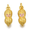 Alloy Enamel Pendants ENAM-N056-057A-1