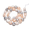 Natural Cultured Freshwater Pearl Beads Strands PEAR-N014-09A-03-3