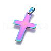 Ion Plating(IP) 304 Stainless Steel Pendants STAS-E462-04M-2