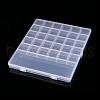Transparent Plastic Bead Containers CON-YW0001-46-1