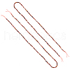 FIBLOOM 2 Strands Natural Red Rainbow Jasper Beads Strands G-FI0001-07-1