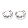 201 Stainless Steel Huggie Hoop Earrings EJEW-O095-05-08-1