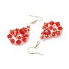 304 Stainless Steel Dangle Earrings EJEW-JE06368-05-3