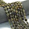 Natural Silver Leaf Jasper Beads Strands G-C116-A17-02-1