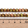 Baking Painted Glass Beads Strands DGLA-N003-6mm-B11-2