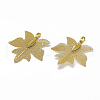 Autumn Theme Iron Pendants IFIN-T006-07G-2
