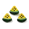 Handmade Lampwork Bumpy Beads LAMP-S070-01B-1