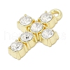 Alloy Pendants with Rhinestone PALLOY-R151-56G-2