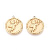 304 Stainless Steel Pendants STAS-N109-191G-1