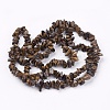 Natural Tiger Eye Stone Bead Strands X-G-R192-19-2