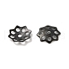304 Stainless Steel Bead Caps STAS-F075-23EB-3