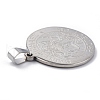 Non-Tarnish 304 Stainless Steel Pendants STAS-C062-05P-3
