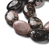 Natural Rhodonite Beads Strands G-P528-M21-01-4