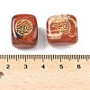 4Pcs 4 Styles Natural Red Jasper Display Decorations G-F786-03A-03-3