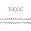 Tarnish Resistant 3.28 Feet 304 Stainless Steel Twisted Chains X-CHS-A003K-0.6mm-2