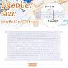 25M Polyester Centipede Ribbon OCOR-WH0078-94E-2