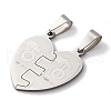201 Stainless Steel Pendants STAS-Q342-42P-2