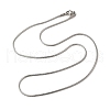 Tarnish Resistant 304 Stainless Steel Chain Necklaces NJEW-R223-09-2