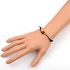 Gemstone Adjustable Link Bracelets X-BJEW-JB01554-01-2