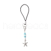 Marine Theme Alloy Mobile Straps HJEW-JM03443-4