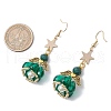Angel Star Handmade Glass Seed Beads & Glass Dangle Earrings for Women EJEW-MZ00393-5