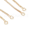 Rack Plating Brass Box Chain Link Bracelet Making KK-A183-02G-5
