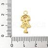Brass Micro Pave Cubic Zirconia Pendants KK-U053-16G-3