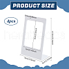 Acrylic Earring Display Stands EDIS-WH0012-46B-2