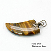 Tiger Eye Pendants G-G173-8-2