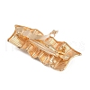 Alloy with Iron Clip Hair Barrettes PHAR-G014-05A-G-3