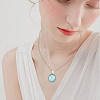 Beebeecraft 1Pc 925 Sterling Silver Chain Necklaces STER-BBC0007-74-5