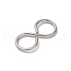 Brass S-Hook Clasps KK-L208-67P-2