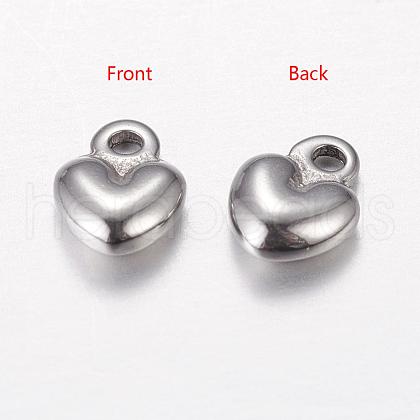 Tarnish Resistant 304 Stainless Steel Charms STAS-K002-25A-1