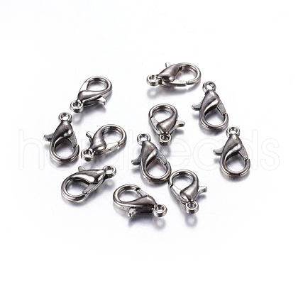 Zinc Alloy Lobster Claw Clasps E106-B-1