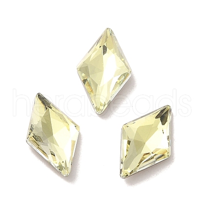 Glass Rhinestone Cabochons RGLA-P037-05B-D337-1