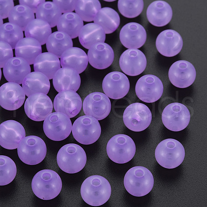 Imitation Jelly Acrylic Beads MACR-S373-66-EA04-1