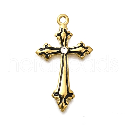304 Stainless Steel Pendants STAS-H201-04G-1