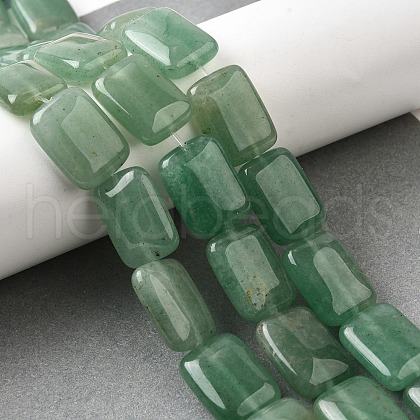 Natural Green Aventurine Beads Strands G-S386-A11-1