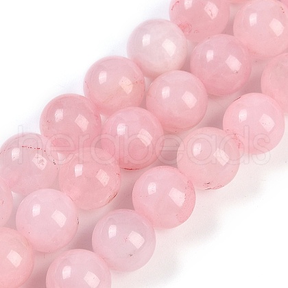 Natural Rose Quartz Beads Strands G-F591-04-12MM-1