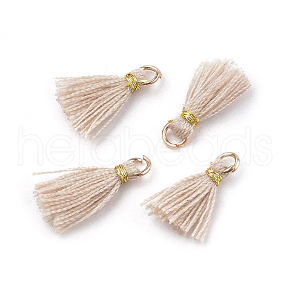 Polycotton(Polyester Cotton) Tassel Pendant Decorations FIND-S281-25-1